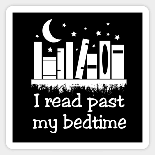 I Read Past My Bedtime Sticker